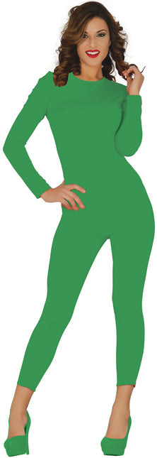Costume da Tuta Seconda Pelle Verde Donna
