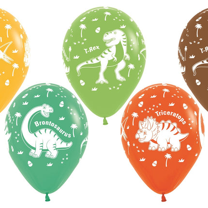 Palloncini Dinosauri Mix 30cm 25pz
