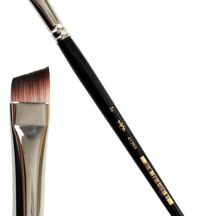 PXP Pennello Schmink a pelo corto angolato Misura 1/2"