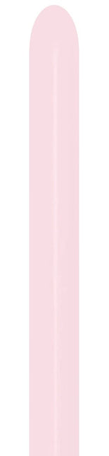 Palloncini da modellare rosa pastello opaco 5cm 152cm 50pz