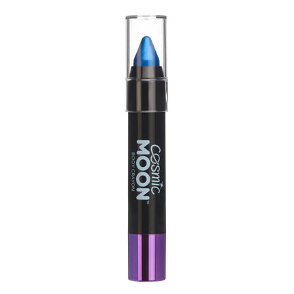 Pastelli per il corpo metallizzati Cosmic Moon Blue 3.2g