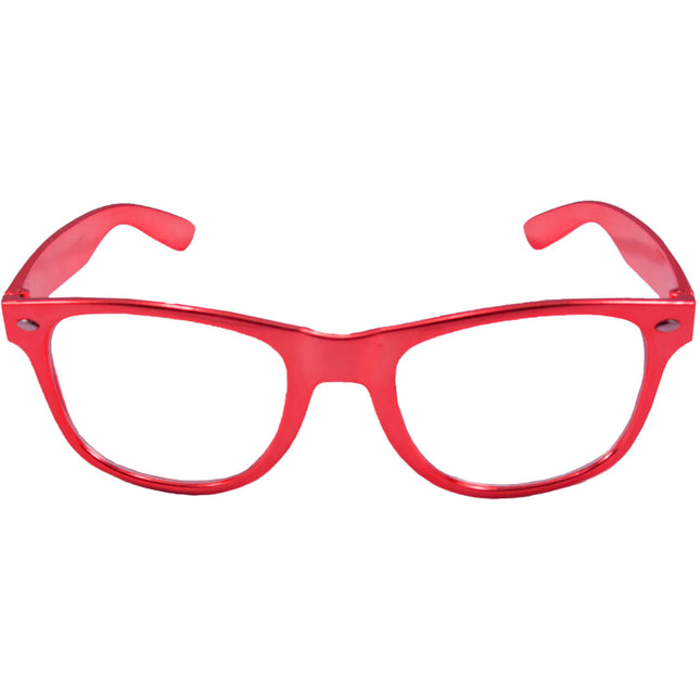 Occhiali Rosso Metallizzato