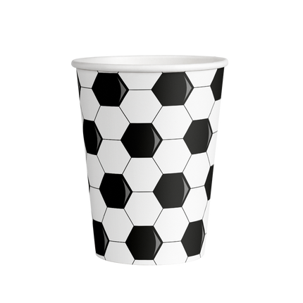 Tazze da calcio 9cm 8pz