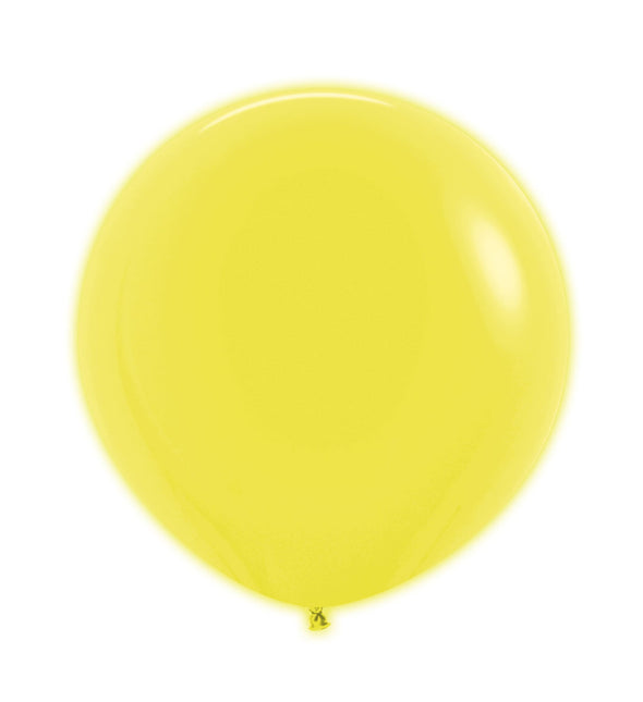 Palloncini Giallo Neon 61cm 10pz