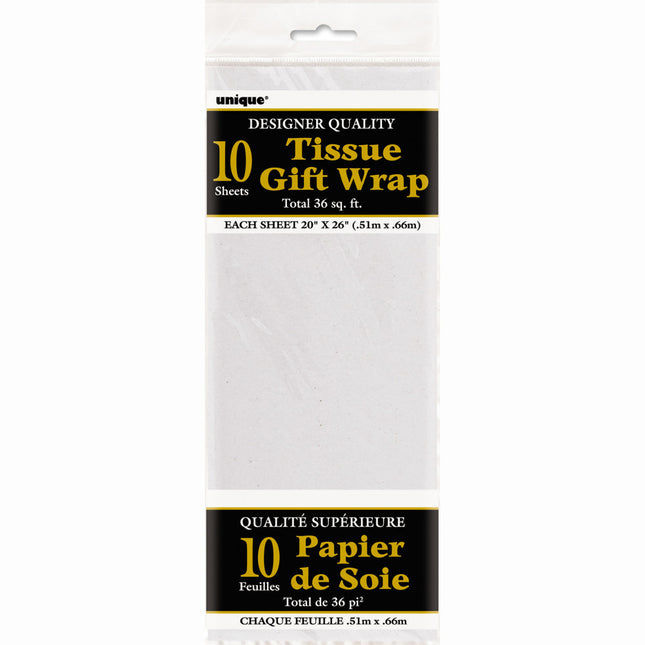 Carta assorbente bianca 31cm 10pz