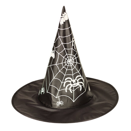 Cappello da strega di Halloween Ragnatela