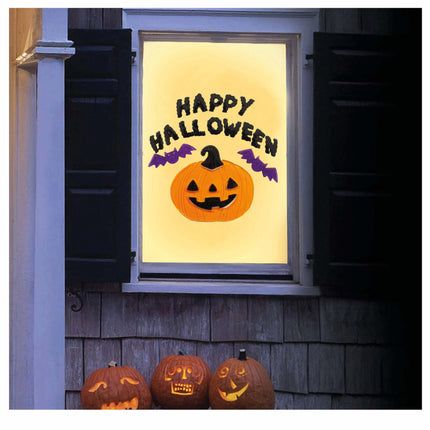 Decorazioni per finestre di Halloween Buon Halloween