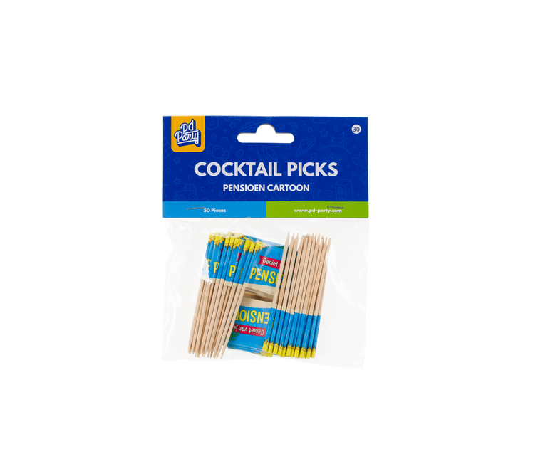 Bastoncini da cocktail per pensione 50pz
