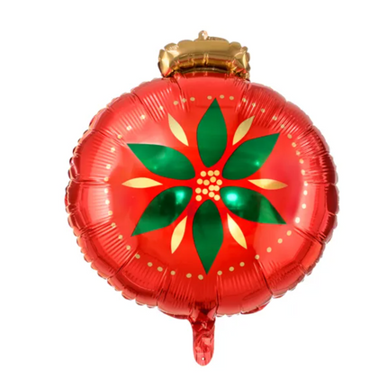 Pallone di Natale a elio vuoto 45 cm