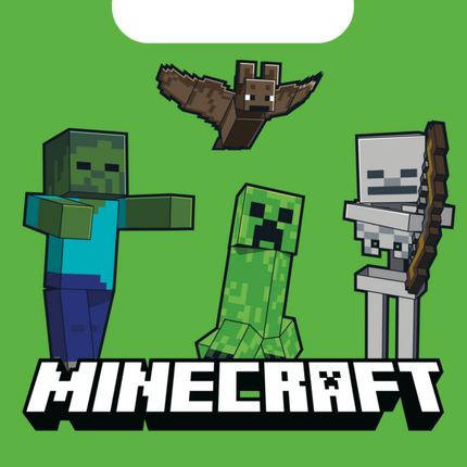 Sacchetti di condivisione Minecraft 4 pezzi