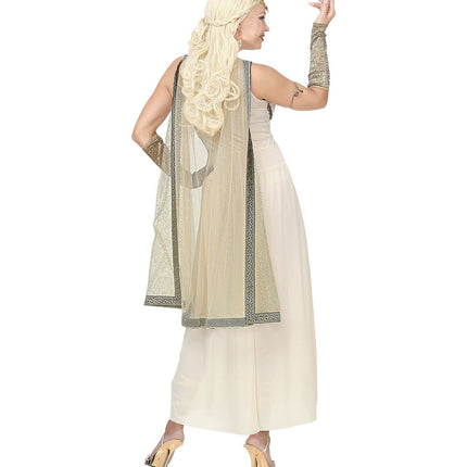 Vestito da dea greca da donna