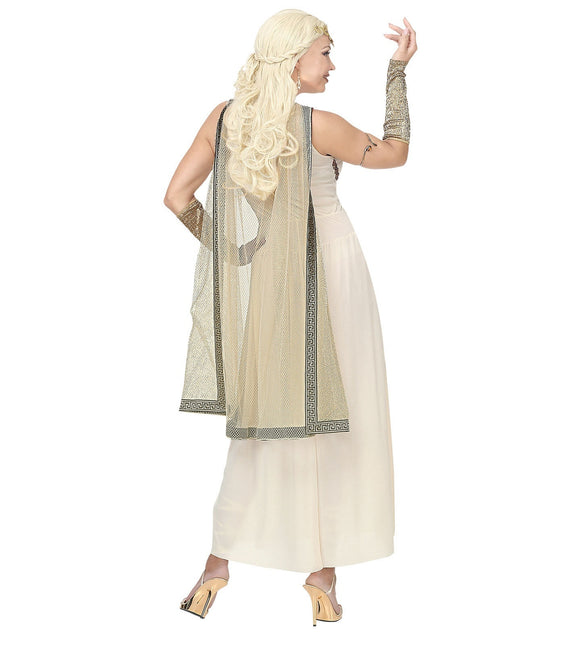 Vestito da dea greca da donna