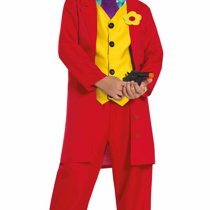 Costume da Joker bambino rosso