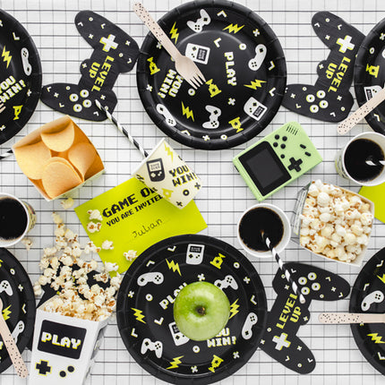 Tovaglioli per feste di gioco 16cm 12pz
