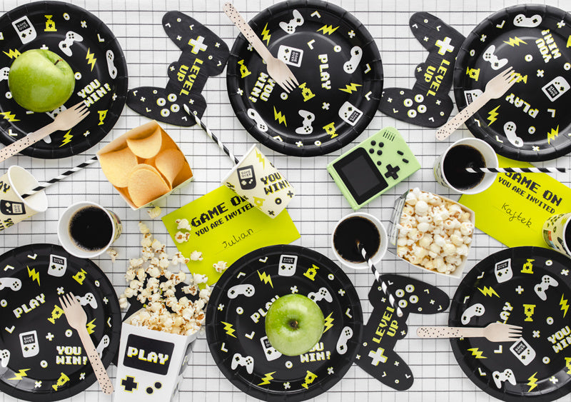 Tovaglioli per feste di gioco 16cm 12pz