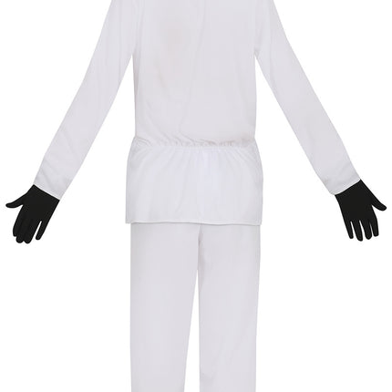 Costume da Ninja Ragazzo Bianco