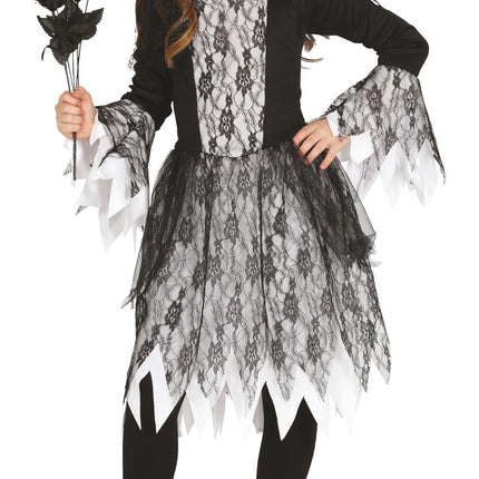 Costume di Halloween da fantasma per bambina