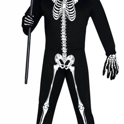Costume di Halloween da scheletro