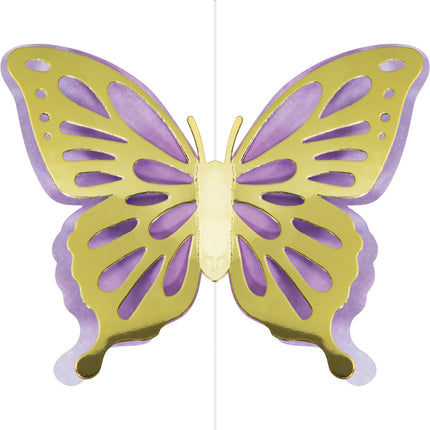 Decorazione a farfalla appesa 18 cm 3 pezzi
