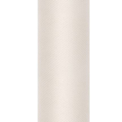 Rotolo di tulle crema vaniglia 30cm 9m