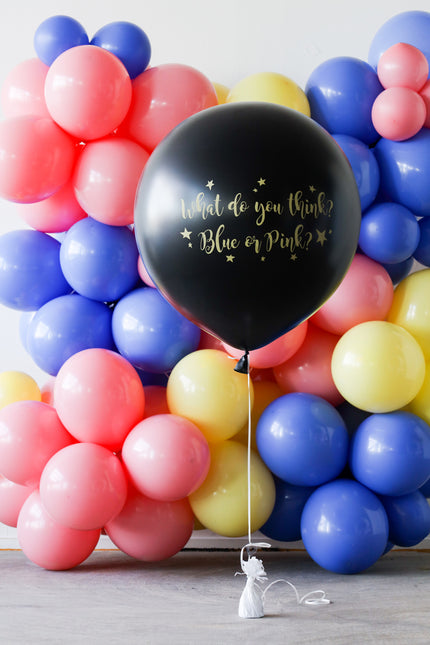 Palloncino Gender Reveal Girl Metallic 90 cm