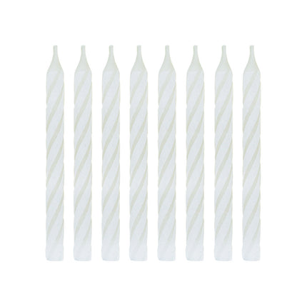 Candele bianche 24 pezzi