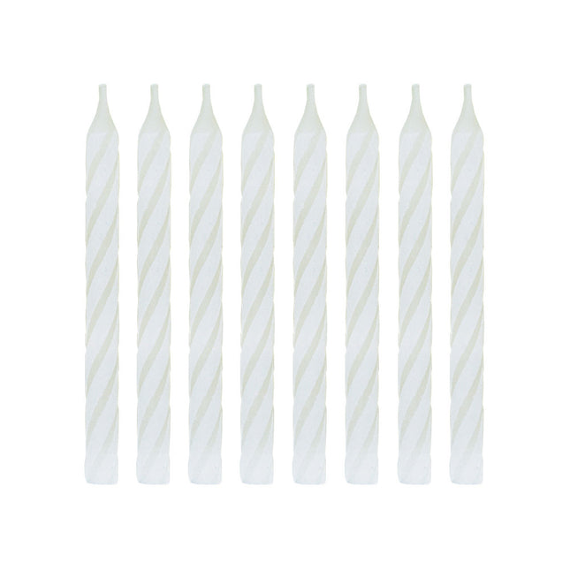 Candele bianche 24 pezzi