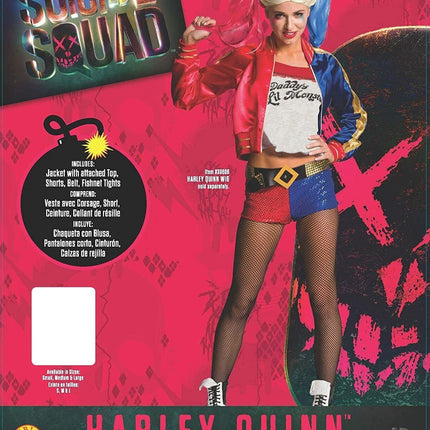 Costume da Harley Quinn 4 pezzi