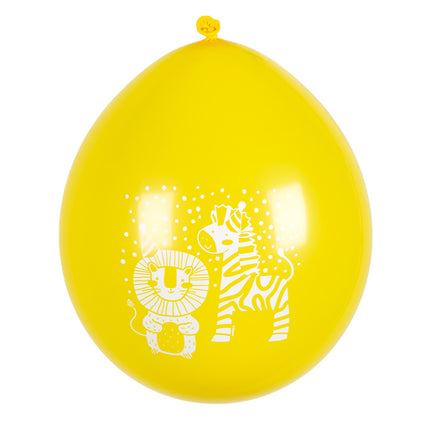 Palloncini Giungla Safari 25cm 6pz