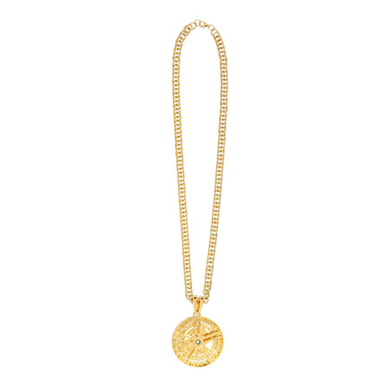Collana d'oro e d'argento Dollar
