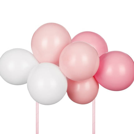 Palloncini rosa per torta 29 cm