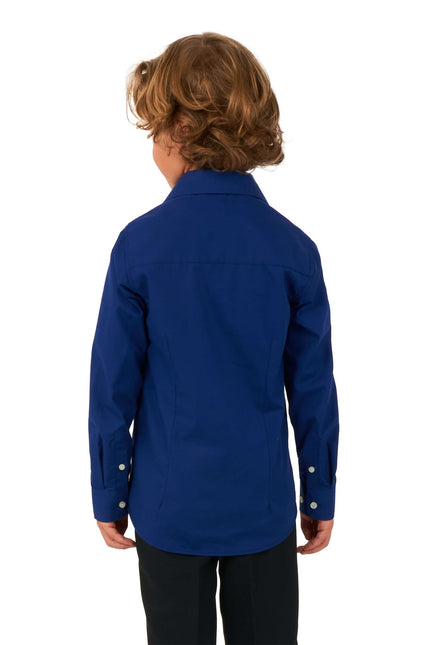 Camicia blu scuro Ragazzo <tc>OppoSuits</tc>