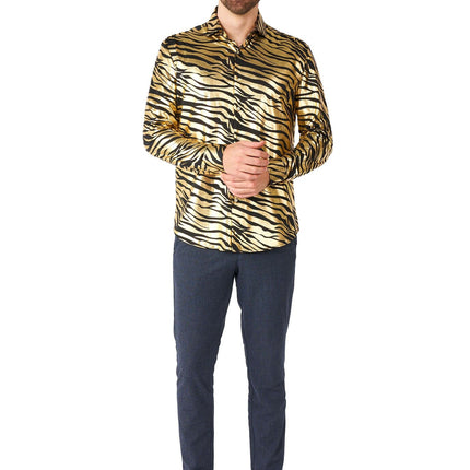 Camicia Tiger Gold Uomo <tc>OppoSuits</tc>