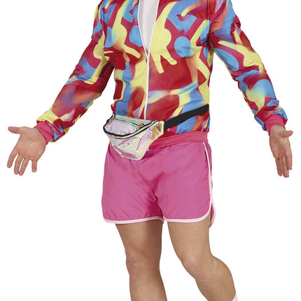 Costume Neon 80S colorato da uomo
