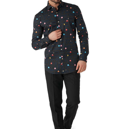Camicia PAC-MAN Uomo <tc>OppoSuits</tc>