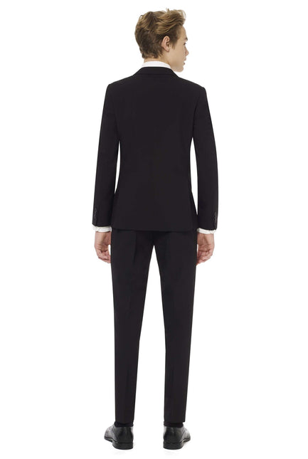 Ragazzo con tuta nera adolescente <tc>OppoSuits</tc>