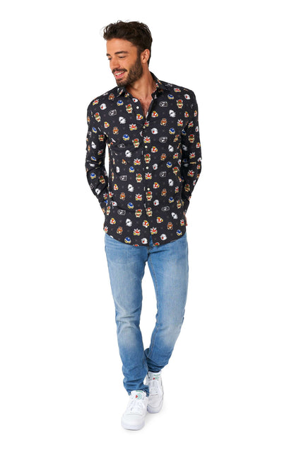 Super Mario Bad Guys Shirt Uomo <tc>OppoSuits</tc>