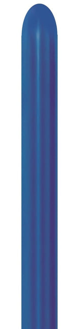Palloncini da modellare Blu metallizzato 5cm 152cm 50pz