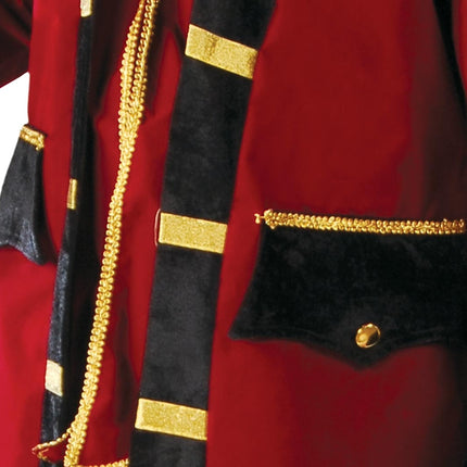 Abito da pirata Bordeaux Red Uomo