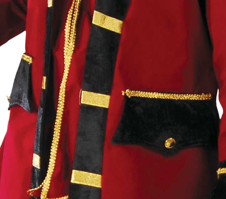 Abito da pirata Bordeaux Red Uomo