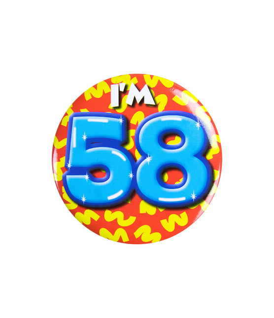 Ho 58 anni Bottone 58 5,5 cm