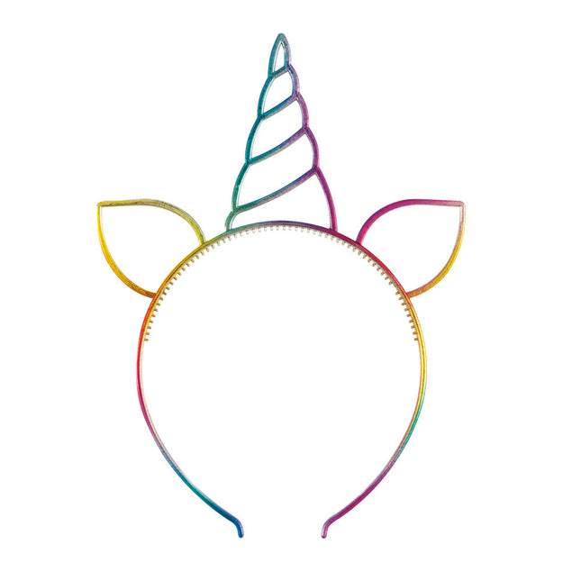 Cerchietto Unicorno Arcobaleno