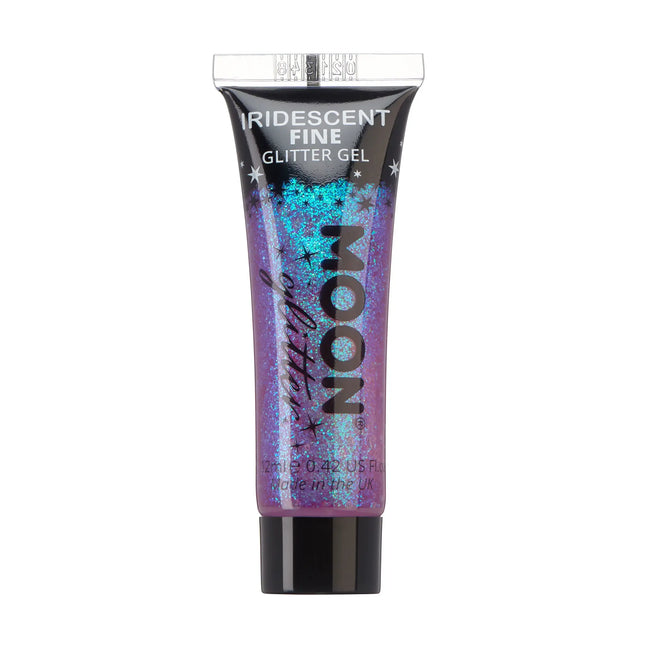 Moon Glitter Iridescent Fine Glitter Gel Viola 12ml