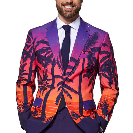 Abito Hawaii Palm Tree Uomo <tc>OppoSuits</tc>