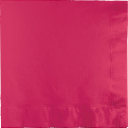 Tovaglioli fucsia 3 strati 33cm 50pz