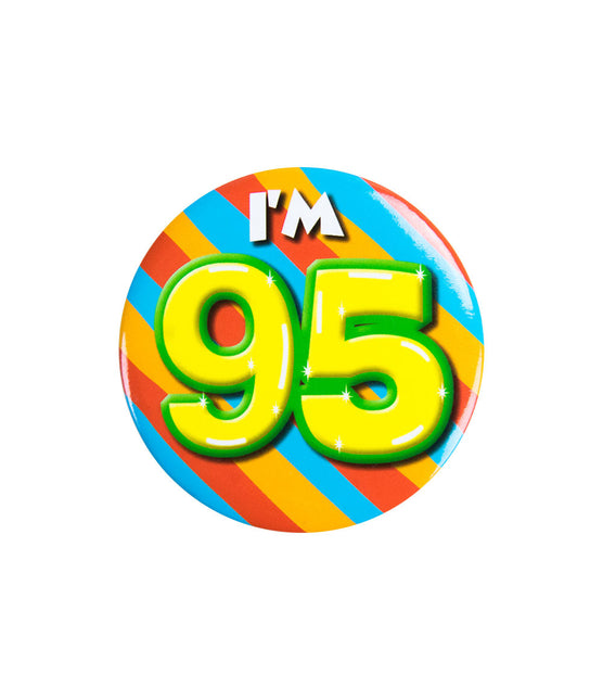 Ho 95 anni Pulsante 95 anni 5,5 cm