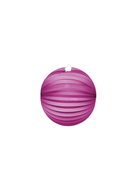 Lampione fucsia 25 cm