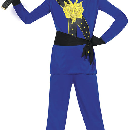 Costume da Ninja Bambino Blu
