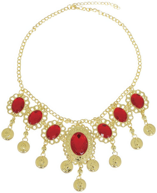 Collana Oro Rosso Diamanti