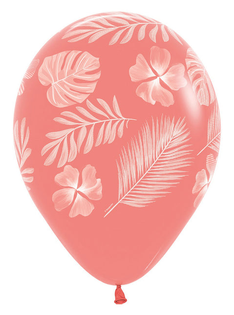 Palloncini Tropical Paradise Mix 30cm 25pz